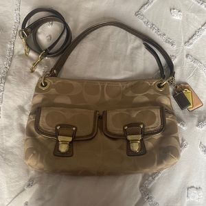 Coach cross body bag